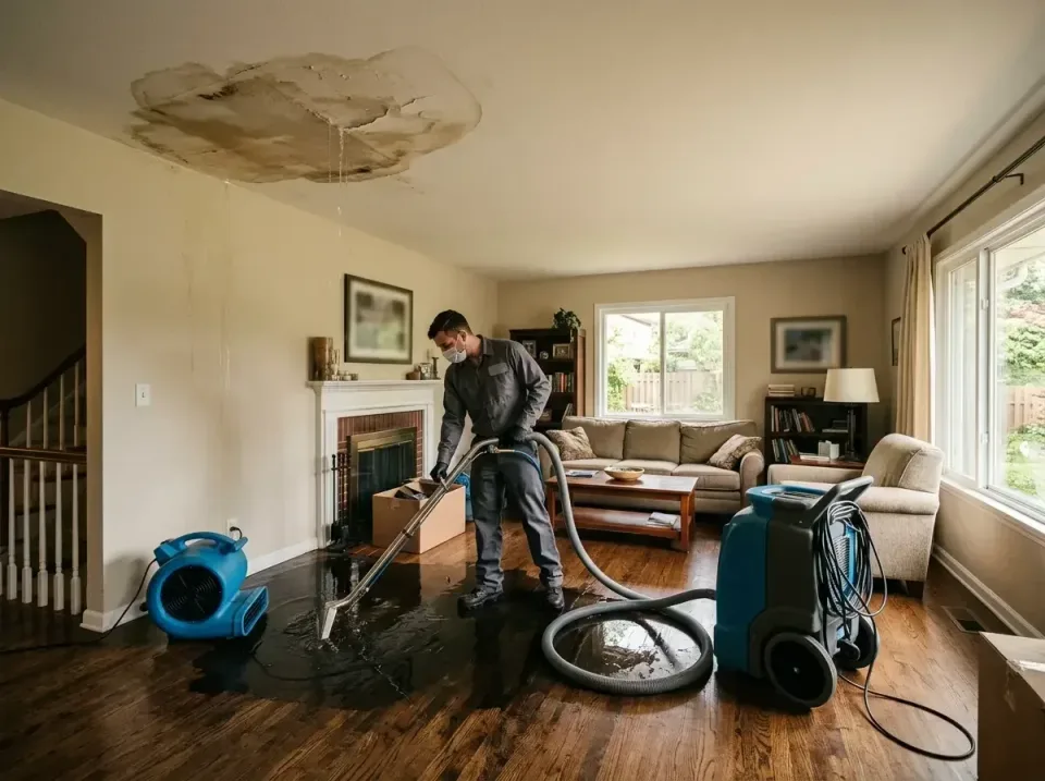attic-pipe-burst-ceiling-drip-008 — frequently asked questions, Water Damage Restoration & Carpet Care in Morton, PA